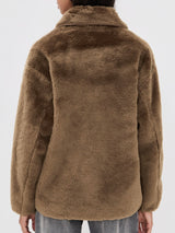 Astrid Sherpa Jacket - Warm Tan