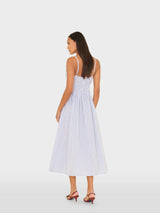 Bardot Dress -  Blue Aggie