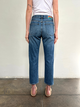 Daily Blue Hype Classic Cropped Jean Storm
