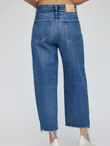 Moussy Dunkirk Round Pants - Blue