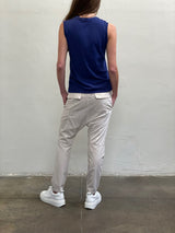 Thai Pant in Paperweight Cotton - Cement