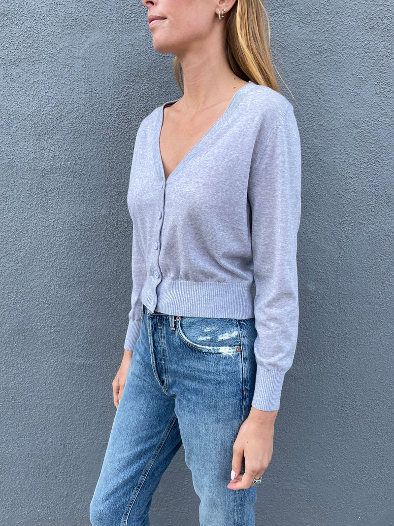 Demi Cardigan - Dove Grey