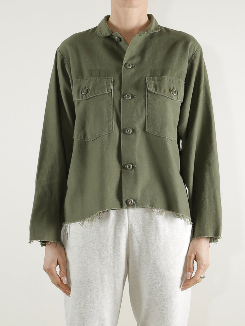 You the Brave GI Shirt Jacket - OD Green