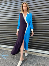 OTTOd' AME Silk-blend midi dress with belt Orig-$405.00