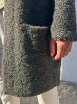 Mila Open Front Cardigan - Loden