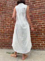 Liz Dress in Stripe - White/Navy *Final Sale*