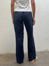 Sloane Pant in Linen - Night