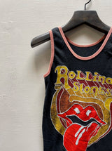 MadeWorn Rolling Stones Tank - Coal / Sunset