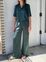 Elliott Silk PJ Top - Bottle