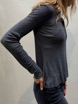 Jude Henley in Featherweight Rib - Charcoal