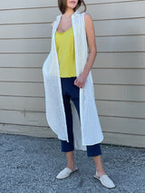 Liz Dress in Stripe - White/Navy *Final Sale*