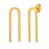 Eriness Magnet Earrings- 14K Yellow Gold