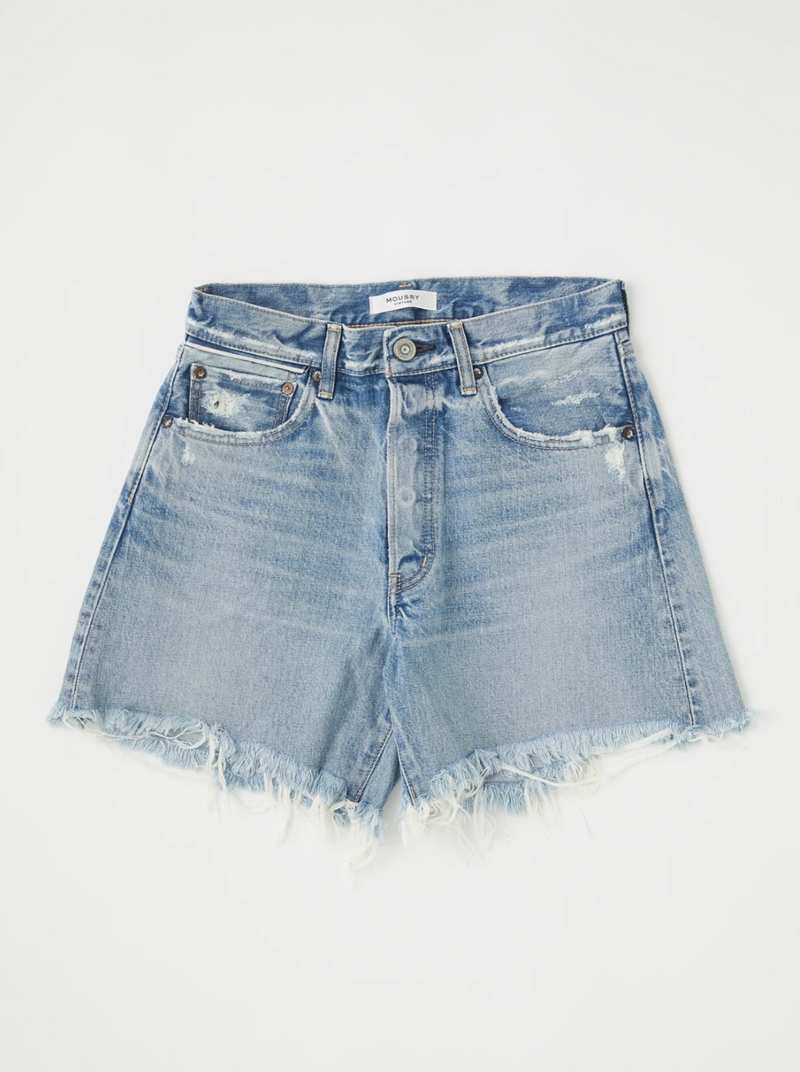 Moussy Altadena Shorts in Blue