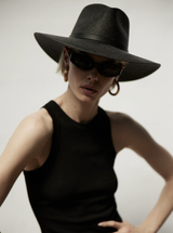 Janessa Leone Patricia Hat in Black