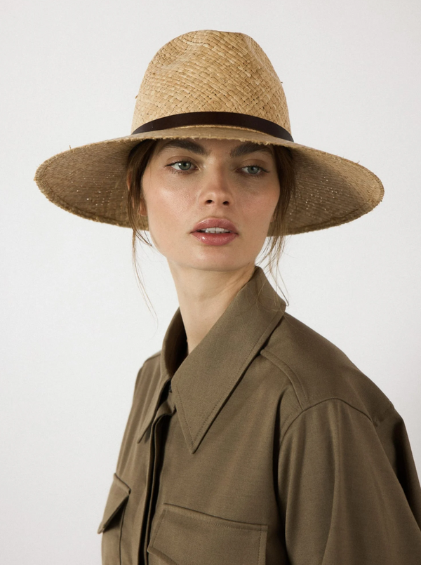 Janessa Leone Dora Hat in Natural