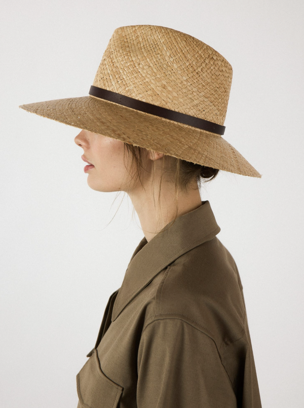 Janessa Leone Dora Hat in Natural