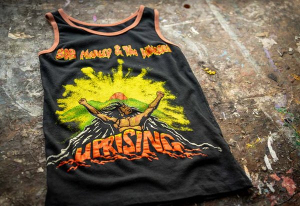 MadeWorn 1Bob Marley & The Wailers Uprising - Coal with Sunset