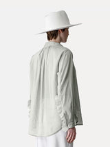 Forte Forte Plastron Rouche Silk Shirt - Candor
