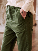 The Great Ranger Pant - Army Herringbone