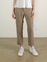 Frankie Utility Pant in Linen - Anthracite